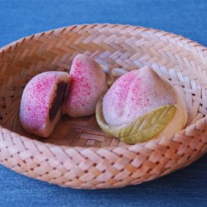 Birthday Bun with Red Bean Paste Filling