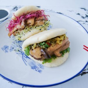 Gua Bao Vegetarian Version 