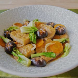 Soy Sauce Braised Tofu Homestyle