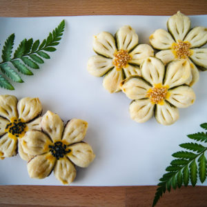 Sunflower Shaped Pastry