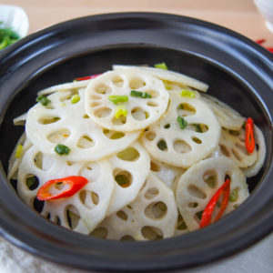 Hot and Sour Lotus Root Slices