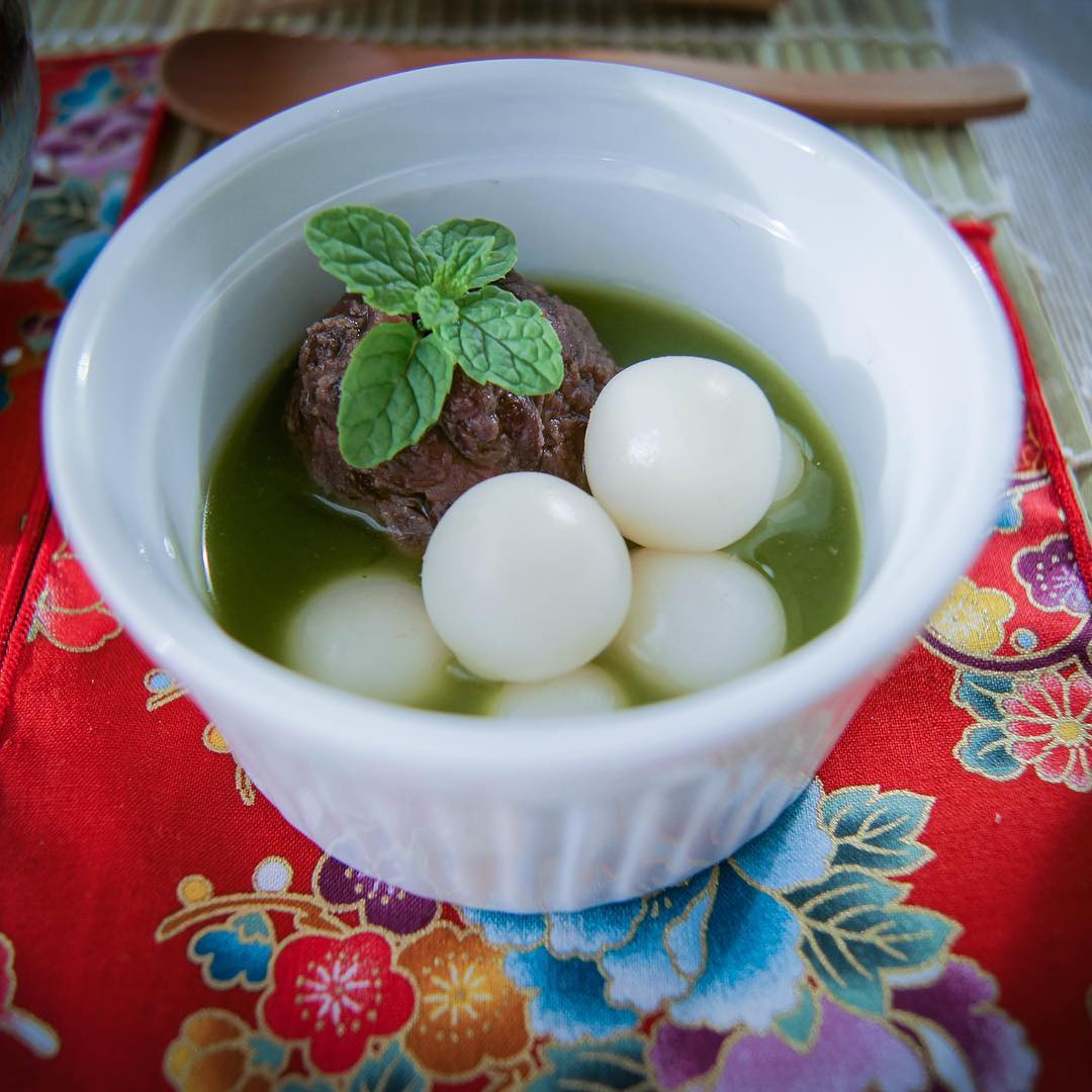 Matcha Shiratama Dango 