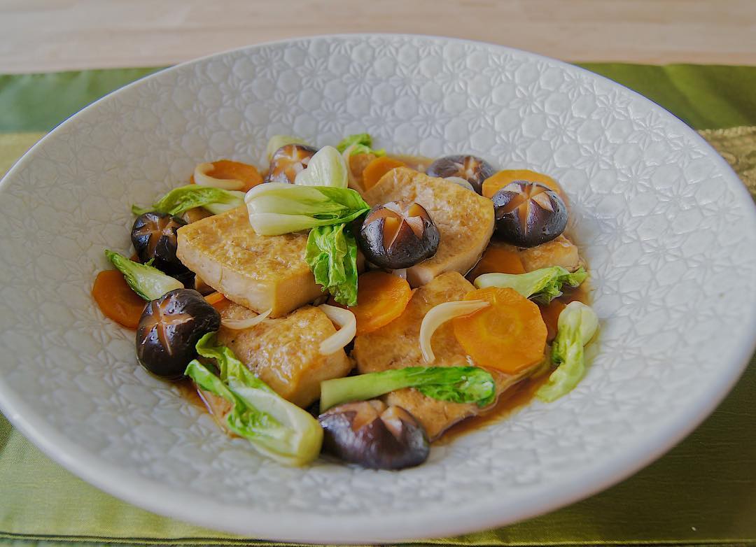 Soy Sauce Braised Tofu Homestyle