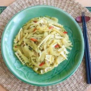 Stir-Fried Spring Bamboo Shots