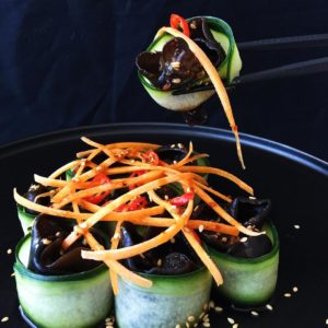 Wood Ear Salad with Sichuan dressing