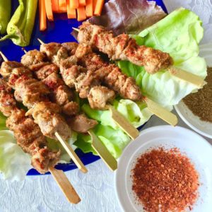 Xinjiang Lamb BBQ skewers
